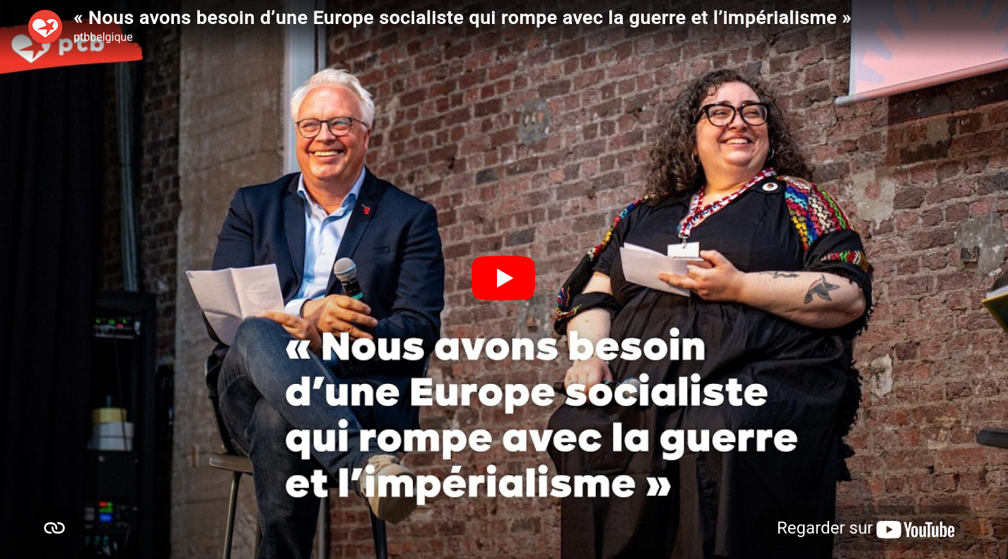  “We need a socialist Europe that breaks with war and imperialism” 