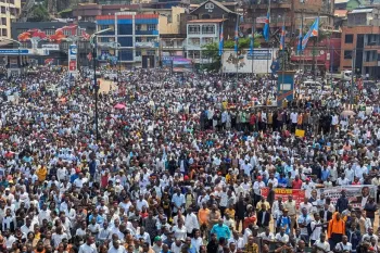 Demonstration against the invasion of Rwandan forces in eastern Congo in Bukavu.