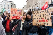 Jeunes contre l'austérité